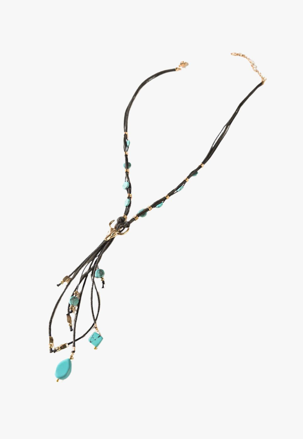 Myra Bullseye Moonstone Necklace