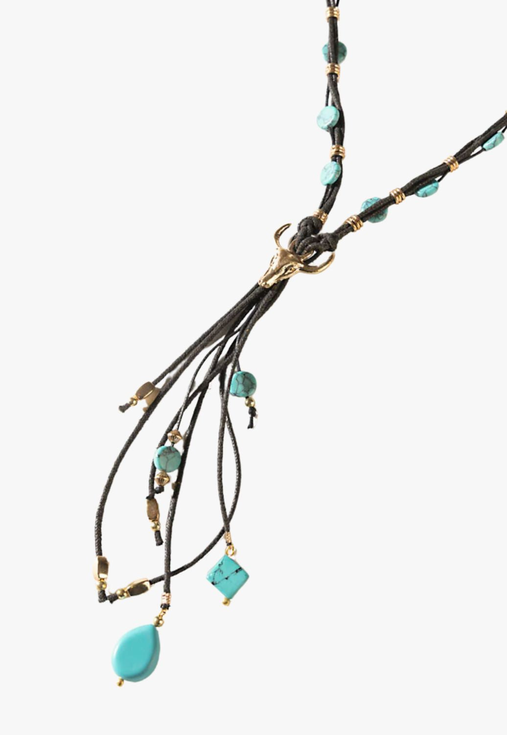 Myra Bullseye Moonstone Necklace