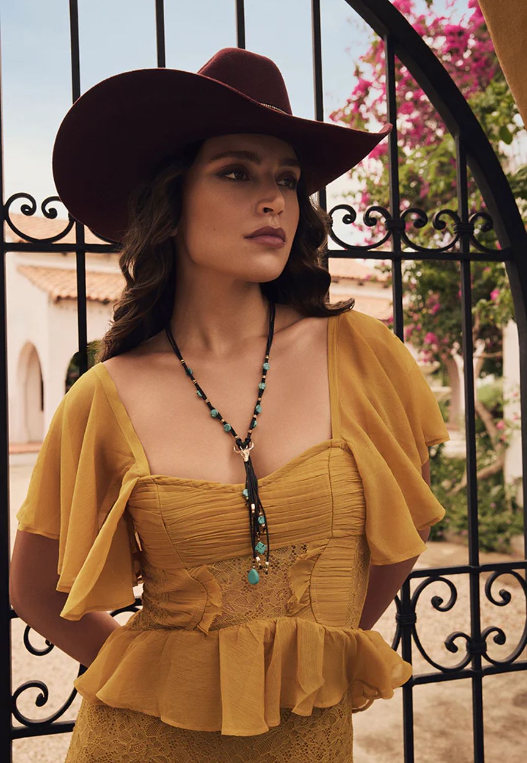 Myra Bullseye Moonstone Necklace