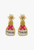 Myra Tequila Bottle Beaded Earrings