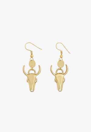Myra Ghost of the Prairie Earring