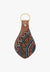 Myra Floral Glimpse Hand Tooled Key Fob