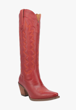 Dingo Womens High Cotton Leather Boot