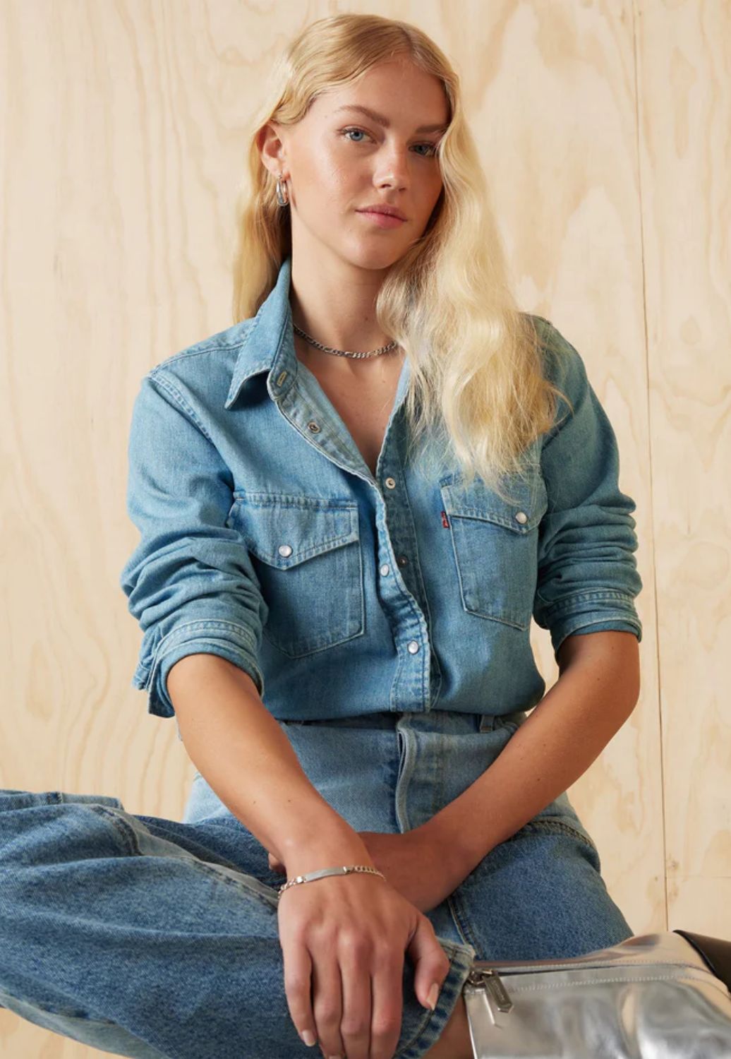 Levi Womens Iconic Western Shirt