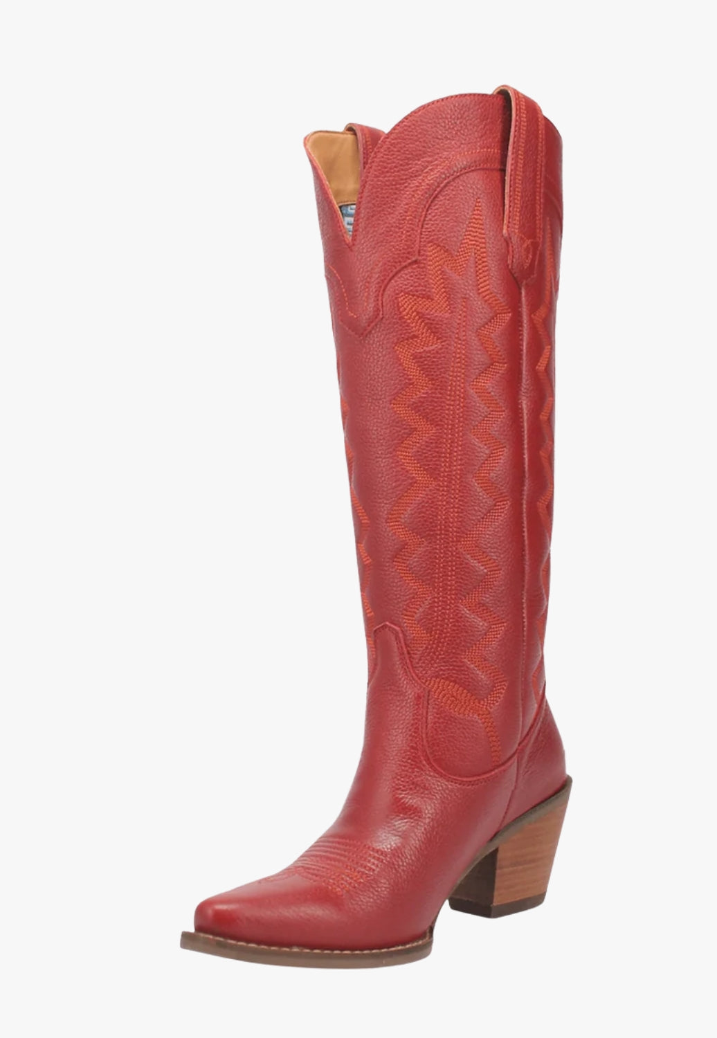 Dingo Womens High Cotton Leather Boot