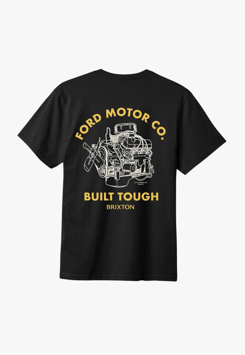 Brixton Mens Ford Built Tough T-Shirt
