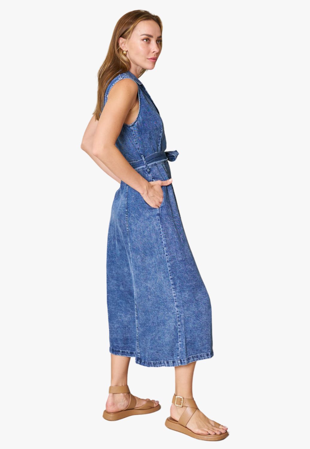 Valeria Label Womens Hamish Denim Dress