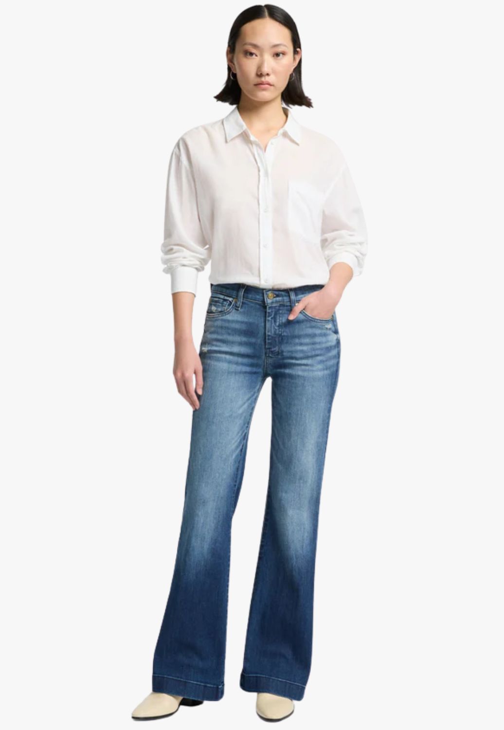 7 For All Mankind Dojo Tailorless Jean