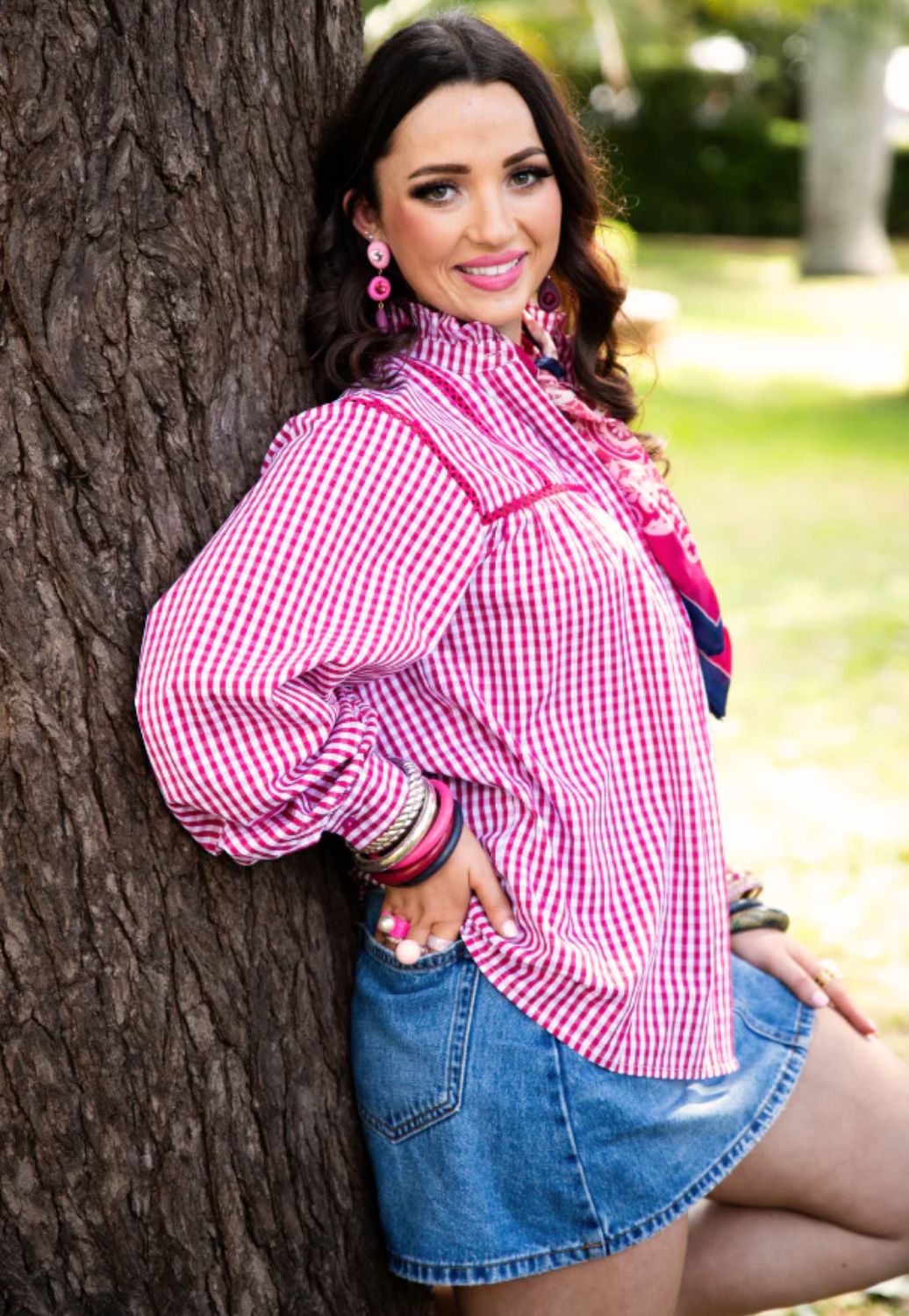 Hitchley & Harrow Wisteria Lane Blouse