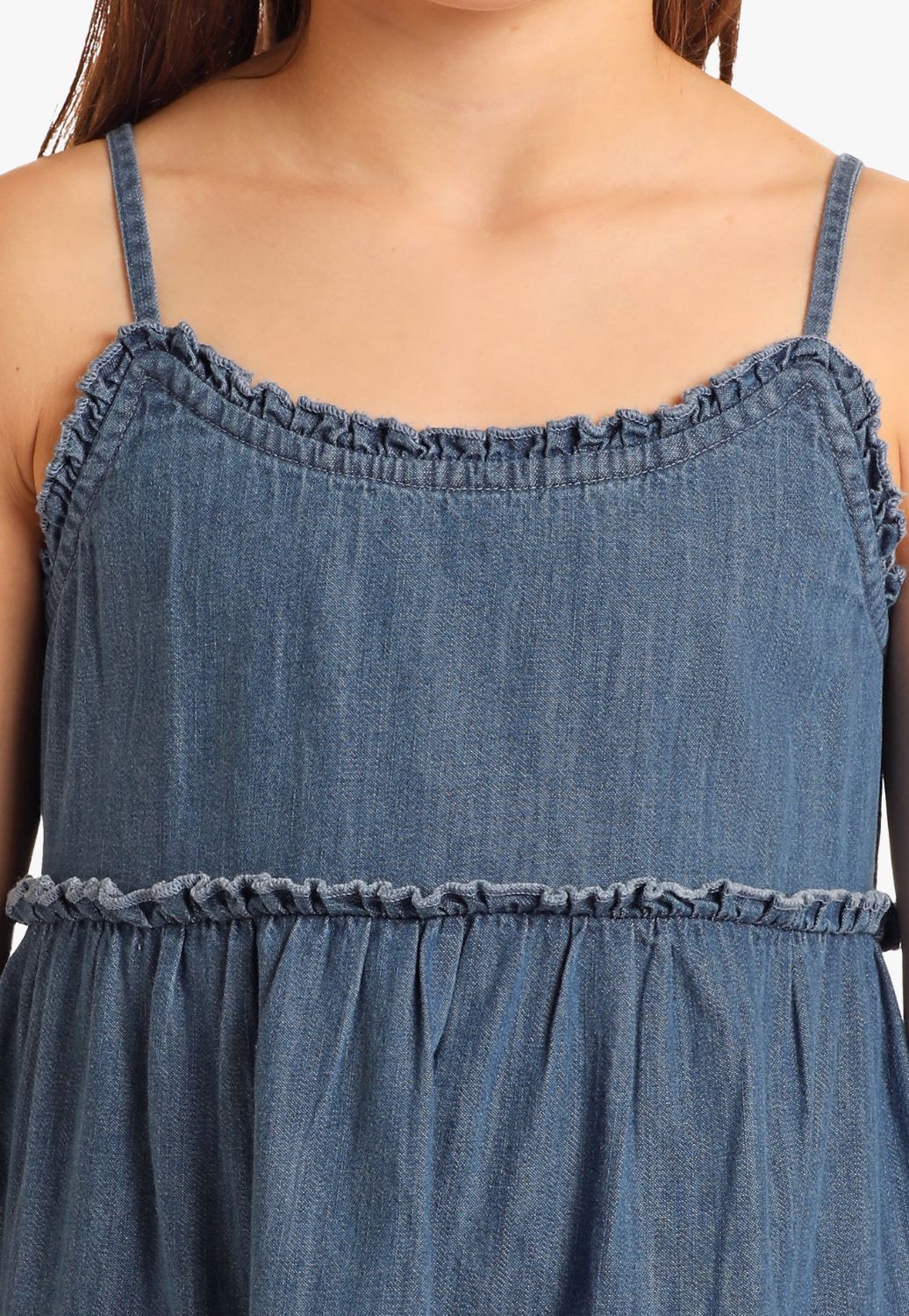Rock and Roll Girls Denim Dress