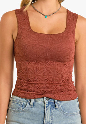 Rock and Roll Womens Knit Tank Top
