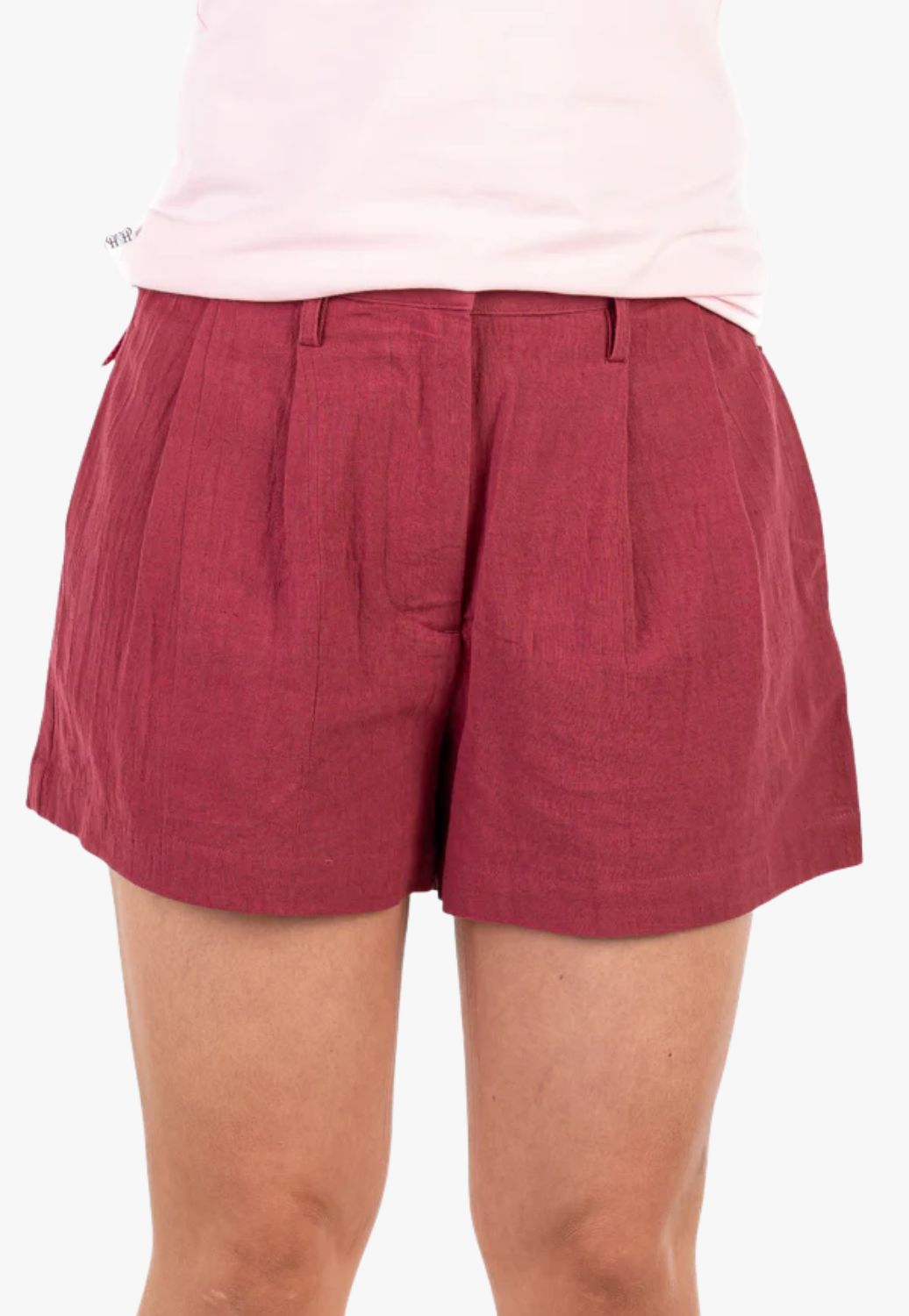 Hitchley & Harrow Womens Linen Shorts