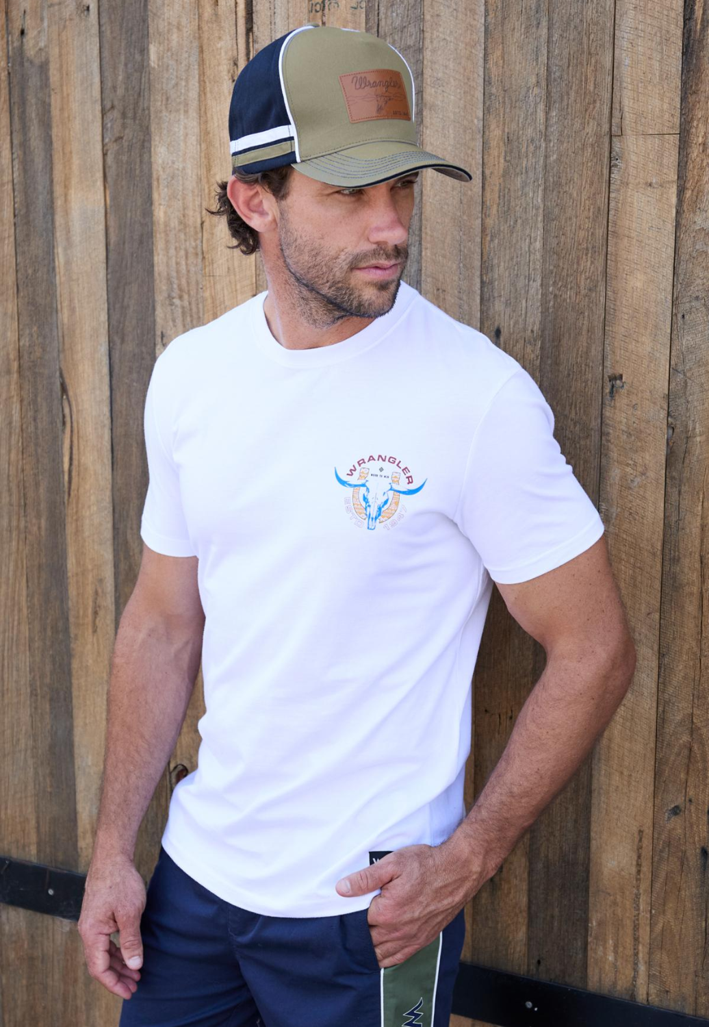 Wrangler Mens Henry T-Shirt