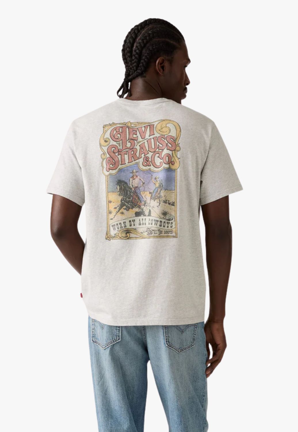 Levi Mens Relaxed Graphic T-Shirt