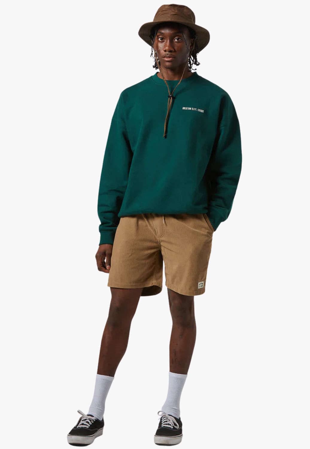 Brixton Mens Everyday Corduroy Short