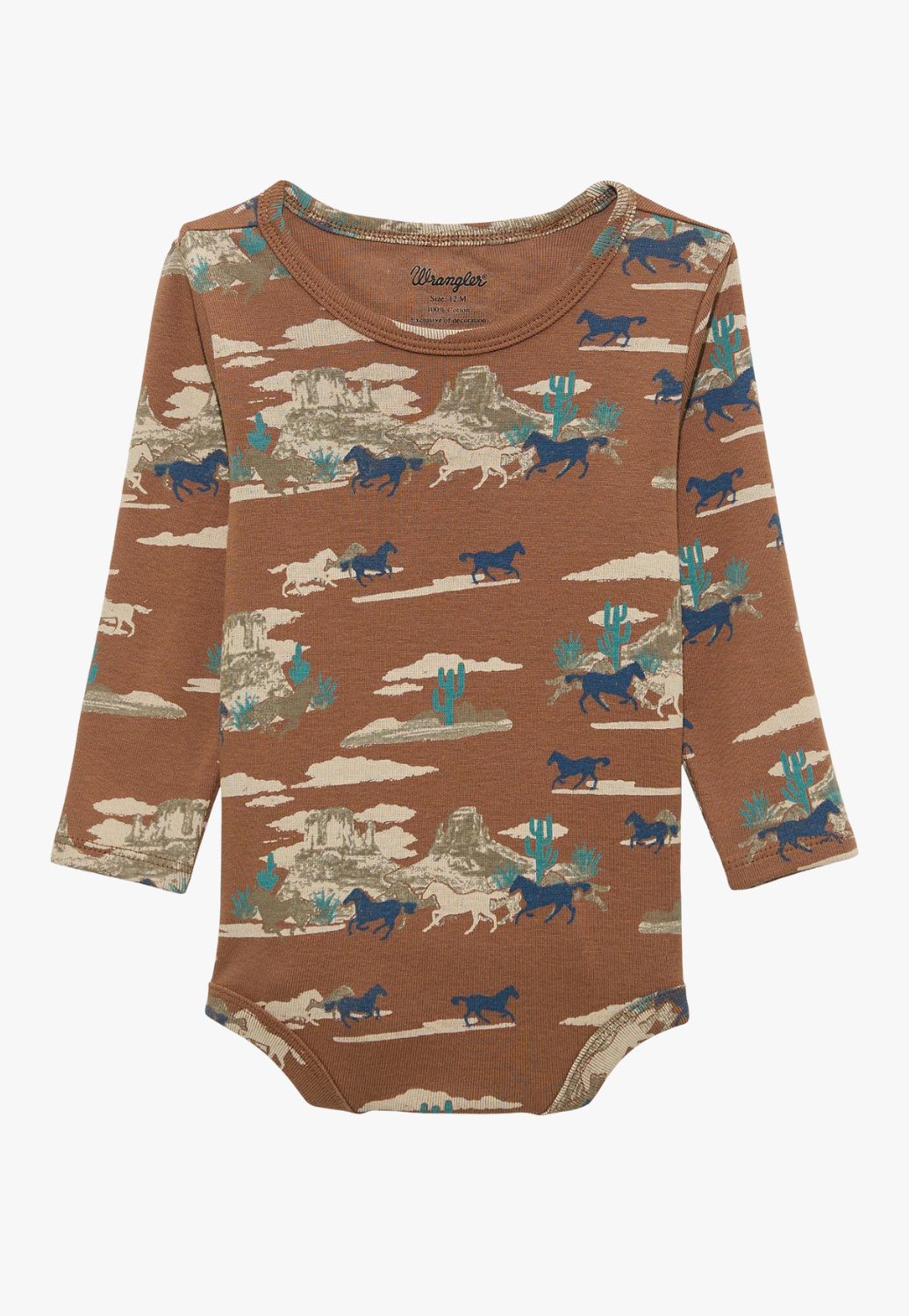 Wrangler Infant Boys Long Sleeve Bodysuit