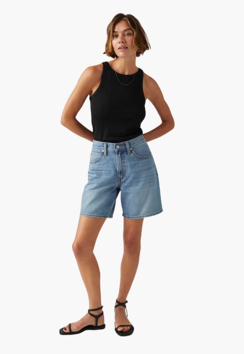 Levi Womens 94 Baggy Short