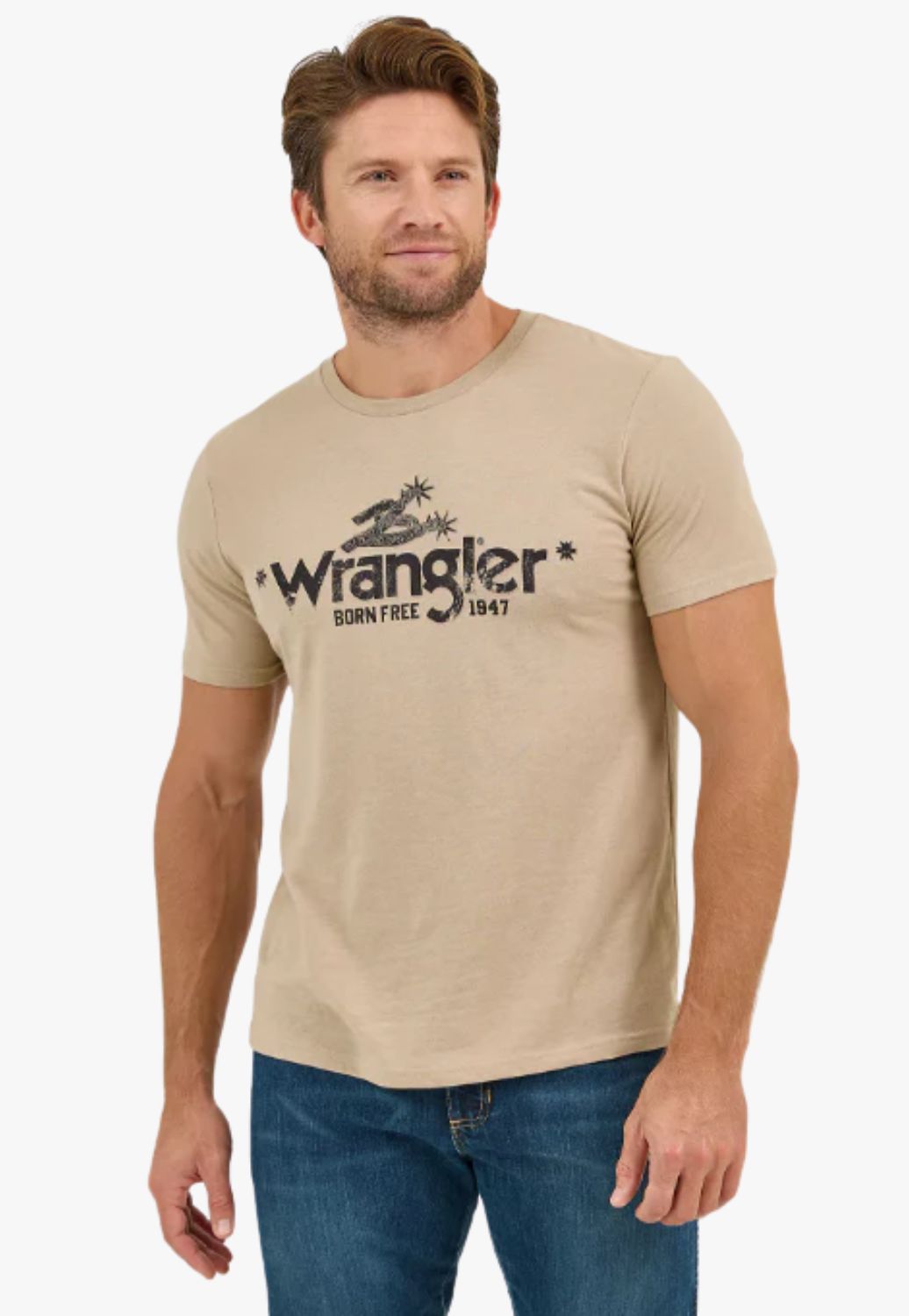 Wrangler Mens Born Free T-Shirt