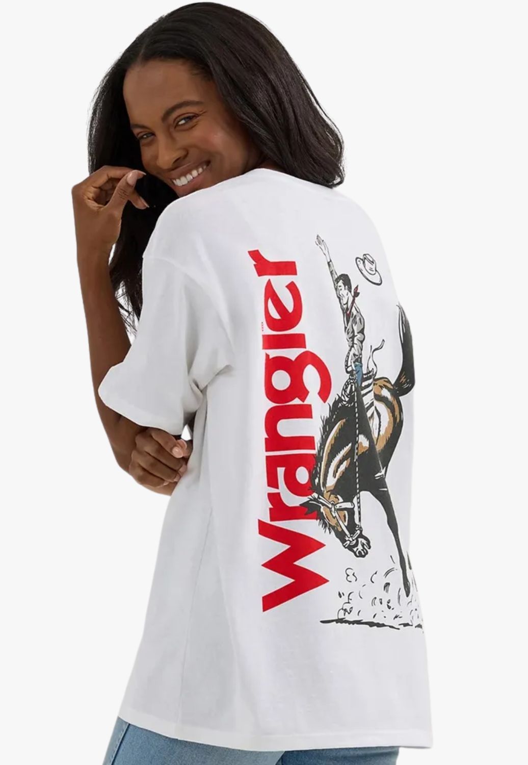 Wrangler Womens Retro Girlfriend T-Shirt