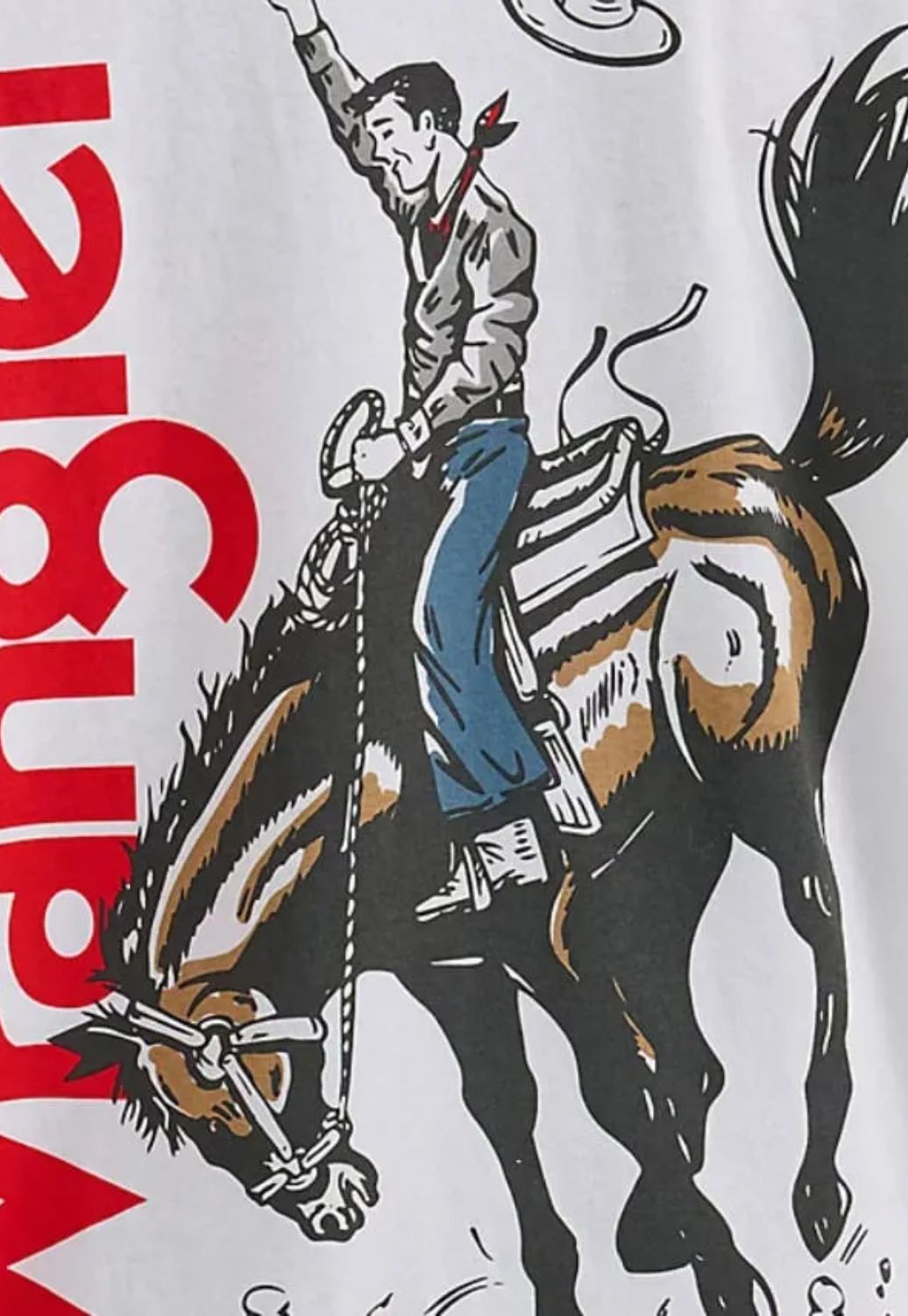 Wrangler Womens Retro Girlfriend T-Shirt