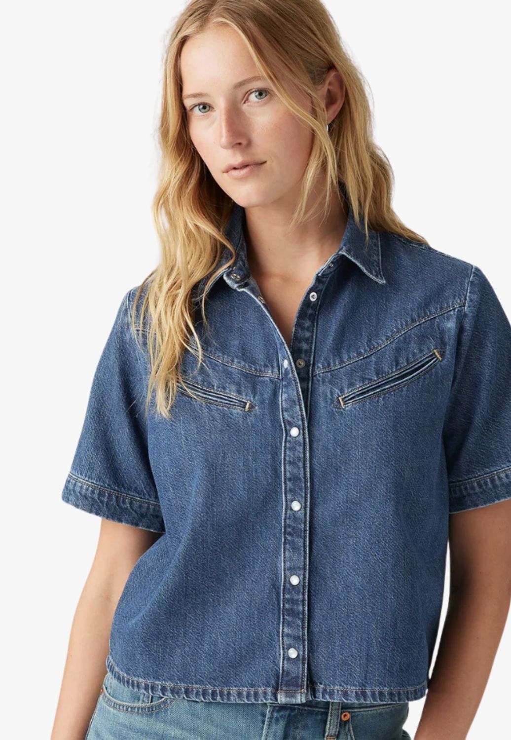 Levi Womens Rinoa Camp Shirt