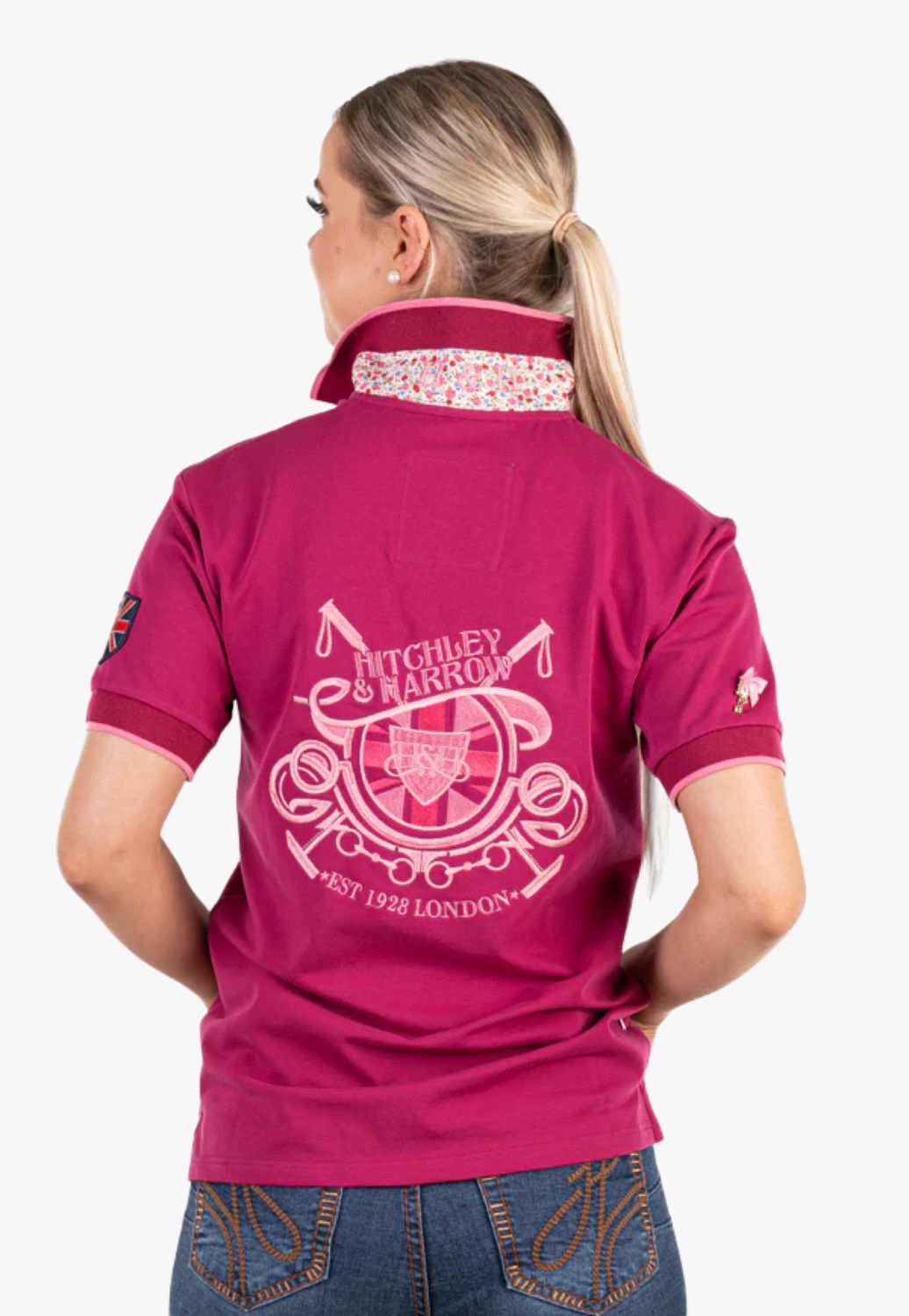 Hitchley & Harrow Womens Loose Fit Polo