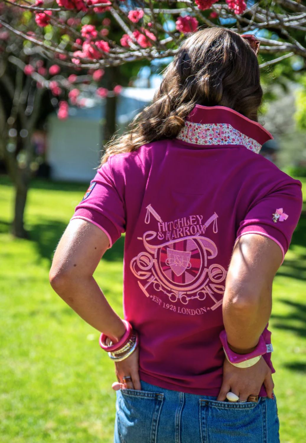 Hitchley & Harrow Womens Loose Fit Polo