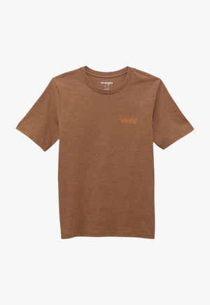Wrangler Boys Cacao Calf Roping T-Shirt