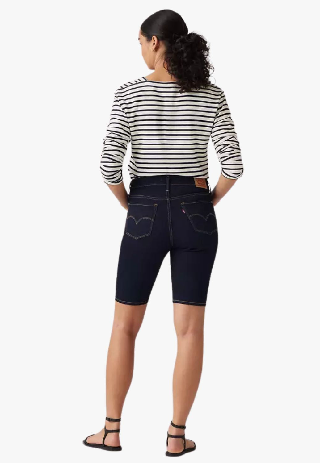 Levis Womens Shaping Bermuda Shorts