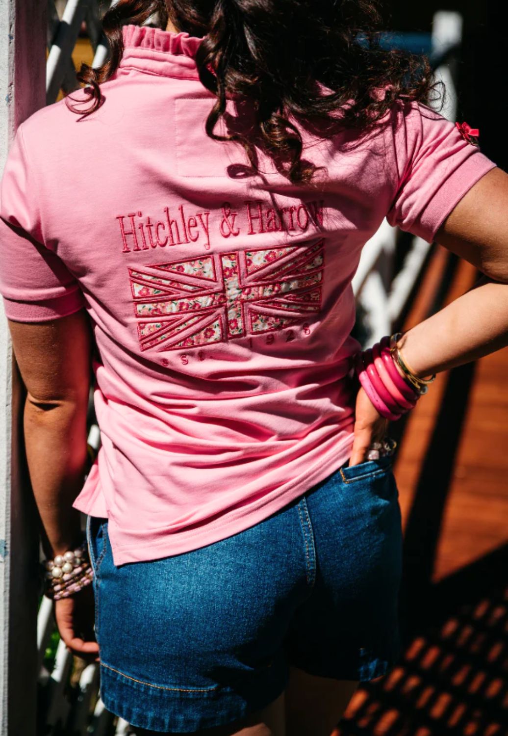 Hitchley & Harrow Womens Loose Fit Polo