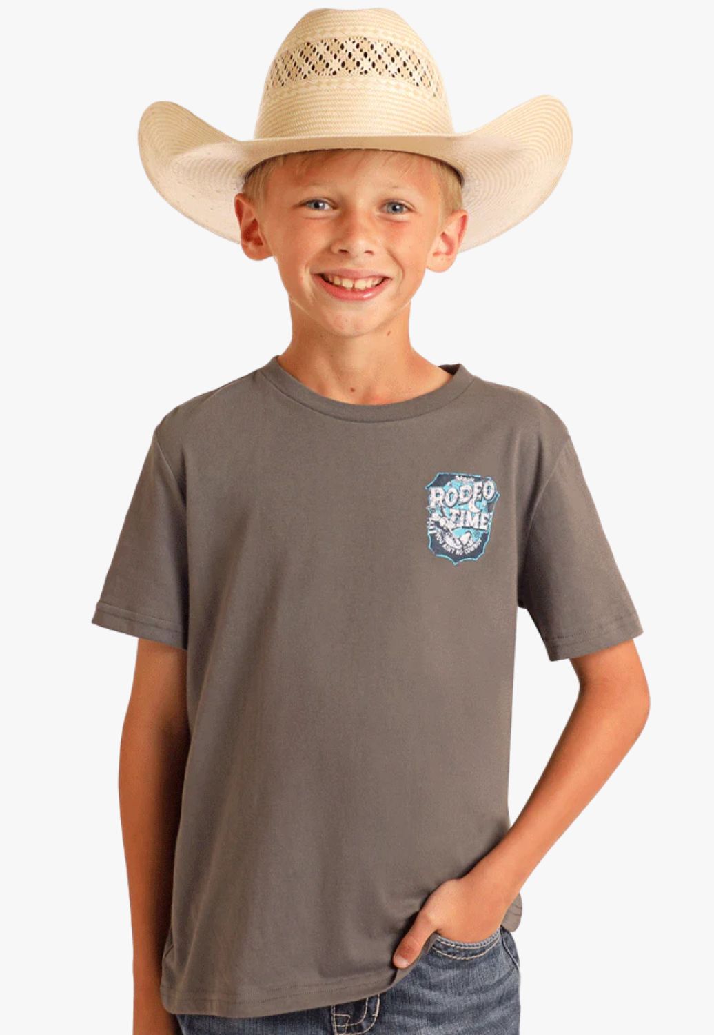 Rock and Roll Dale Rodeo Time Graphic T-Shirt