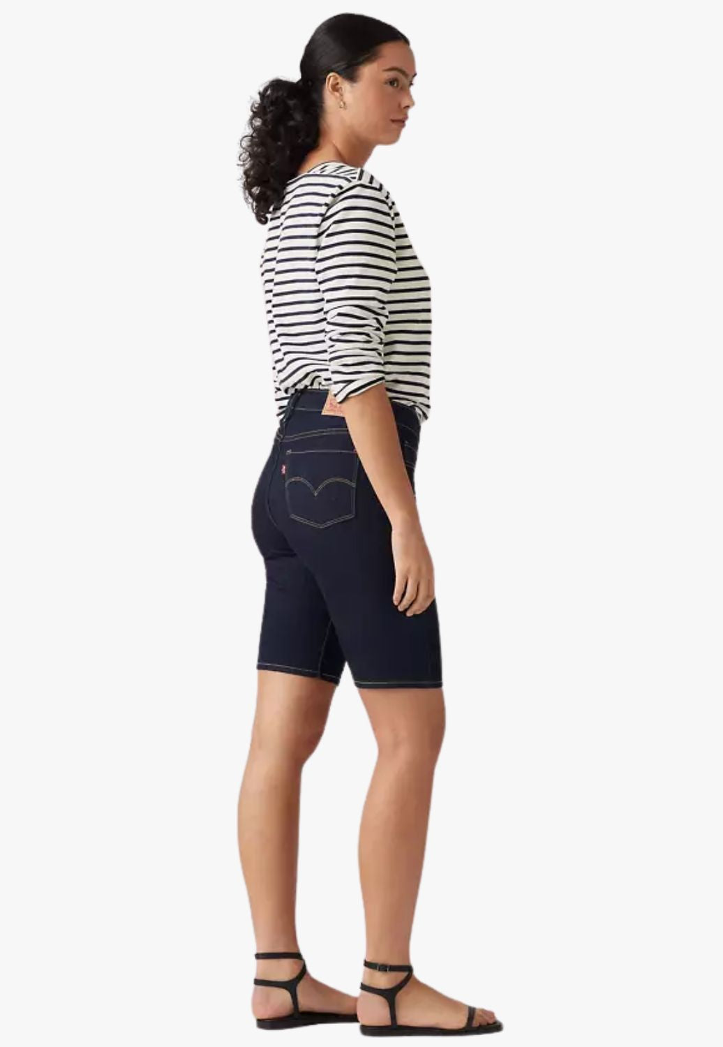 Levis Womens Shaping Bermuda Shorts