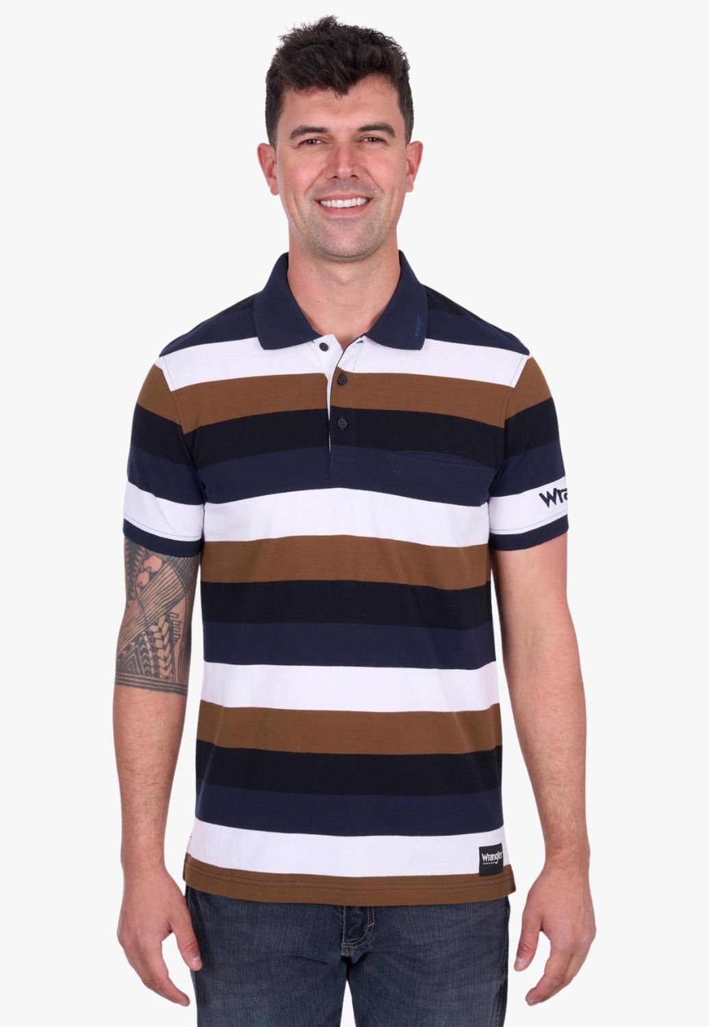 Wrangler Mens Walter Polo