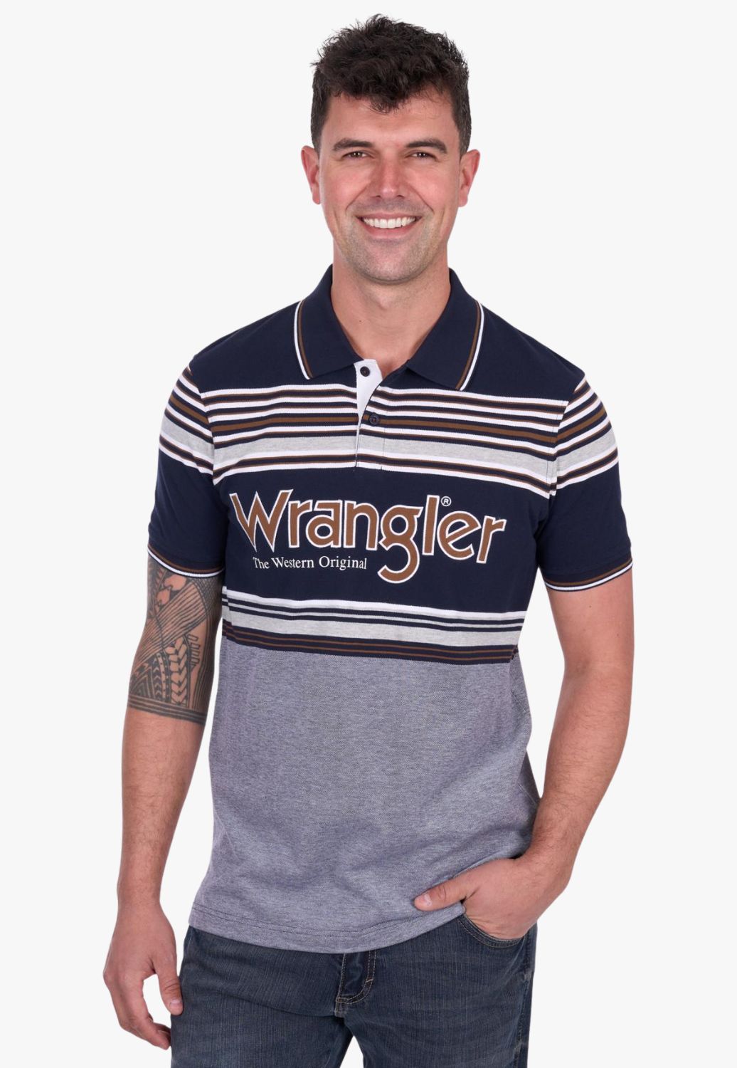 Wrangler Mens Victor Polo