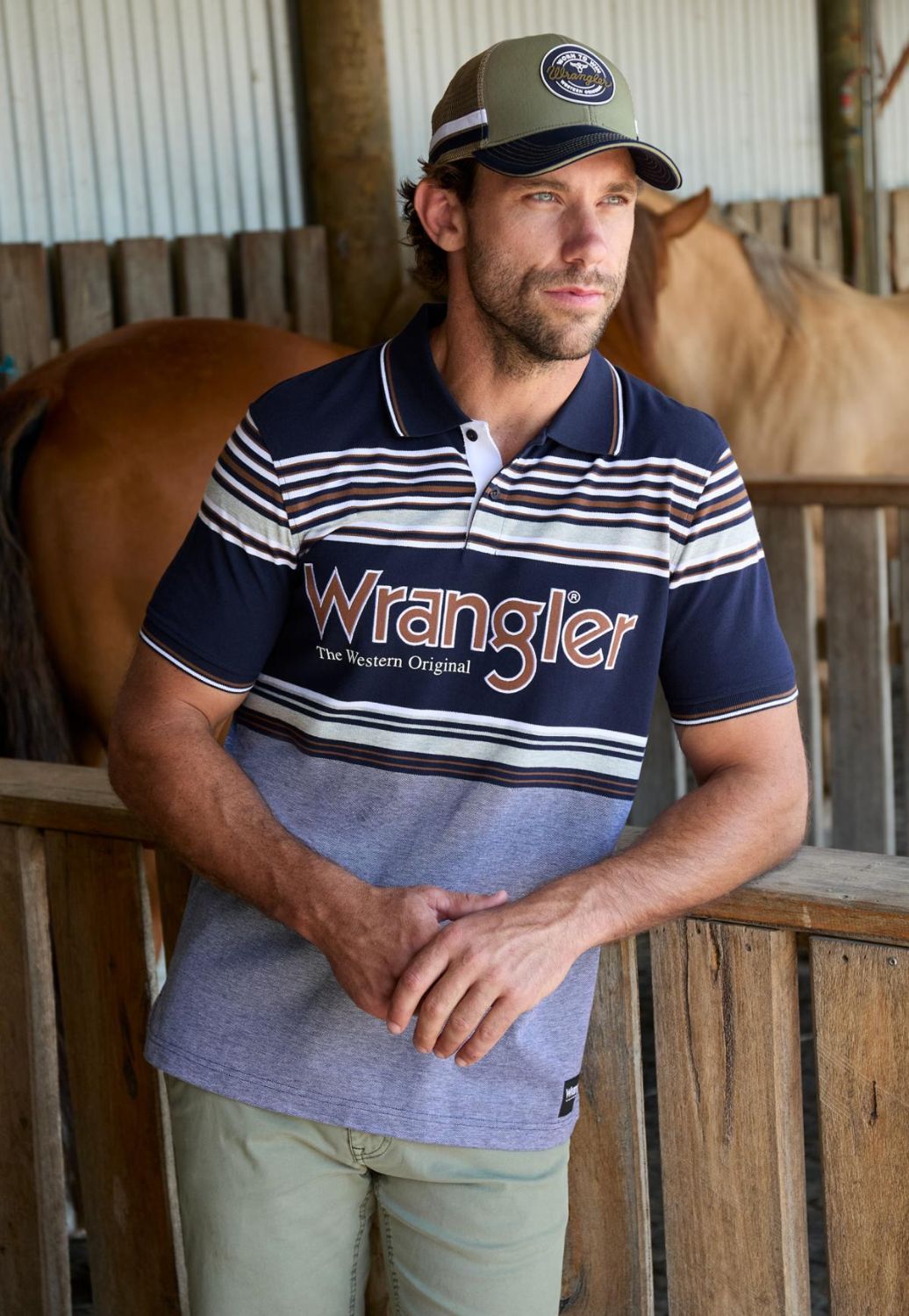 Wrangler Mens Victor Polo