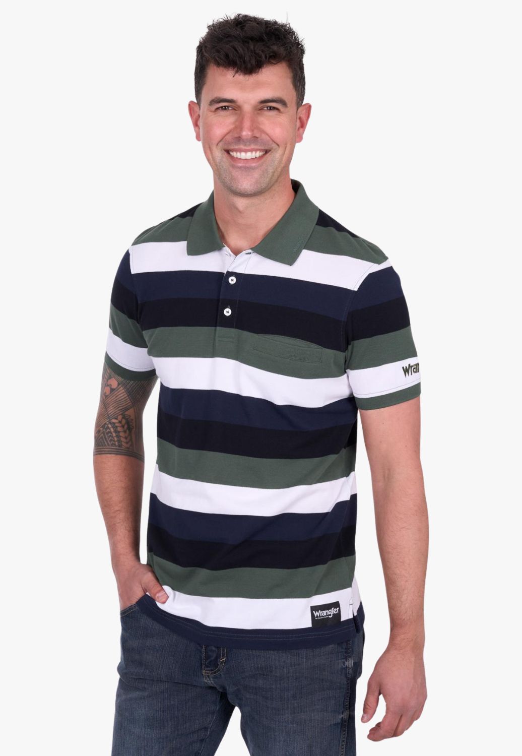 Wrangler Mens Alan Polo