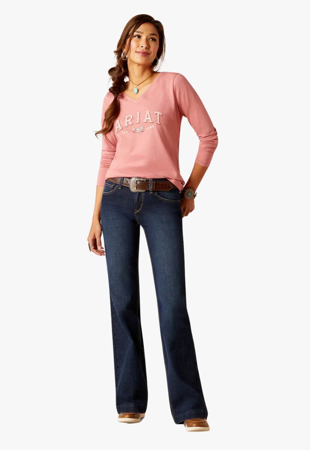Ariat Womens Flora Long Sleeve T-Shirt