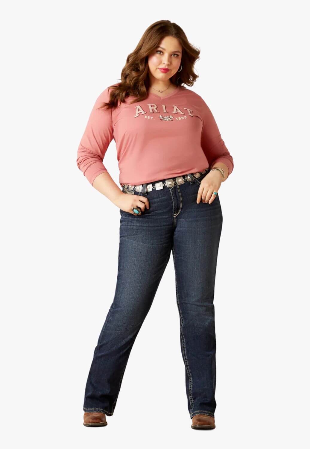 Ariat Womens Flora Long Sleeve T-Shirt