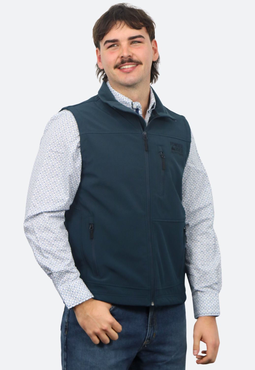 Powder River Mens Softshell Performance Vest