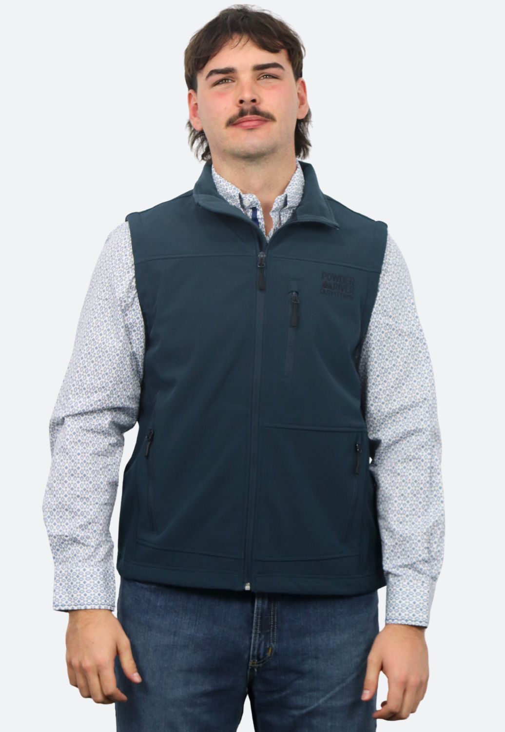 Powder River Mens Softshell Performance Vest