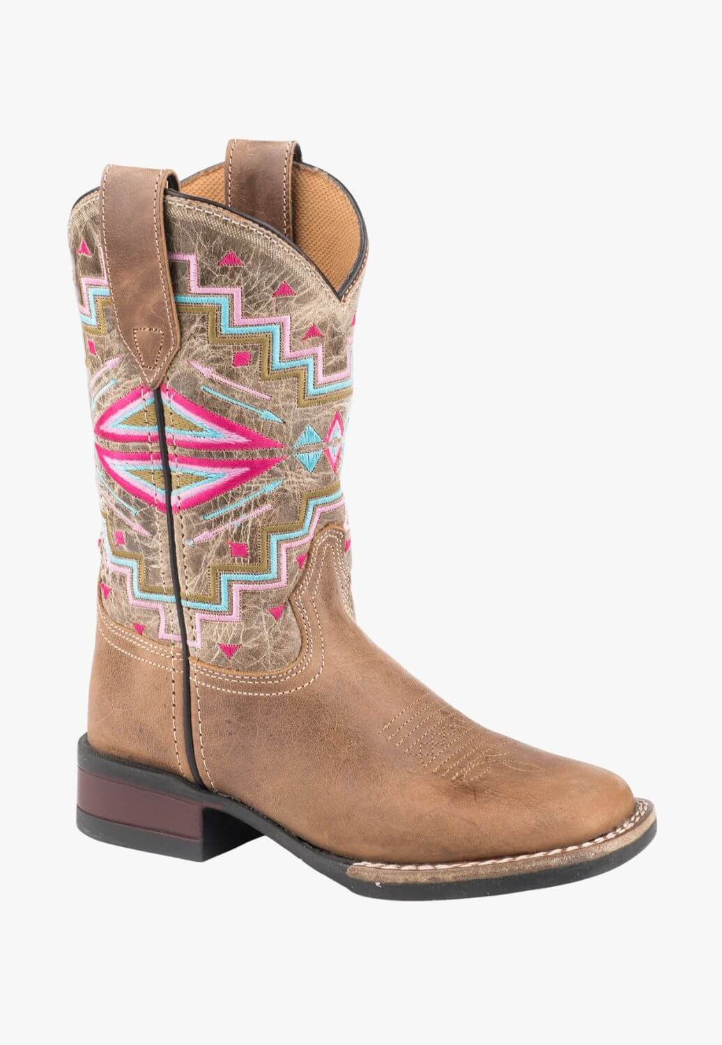 Roper Little Kids Monterey Aztec Top Boot