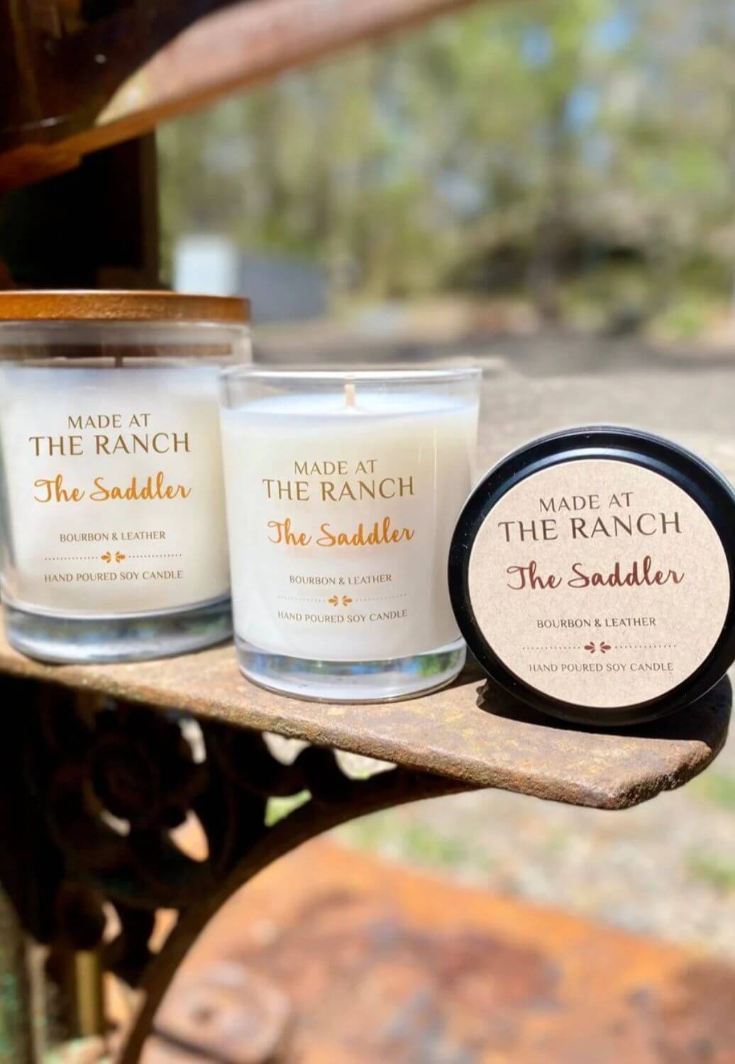 Made At The Ranch The Saddler Candle