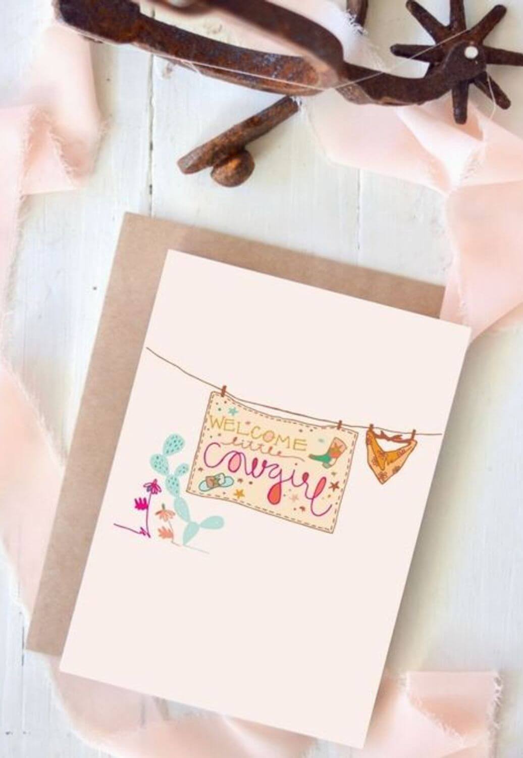 Tirzah Welcome Baby Card