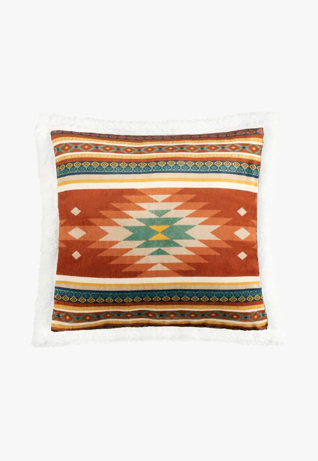 Del Sol Campfire Sherpa Pillow