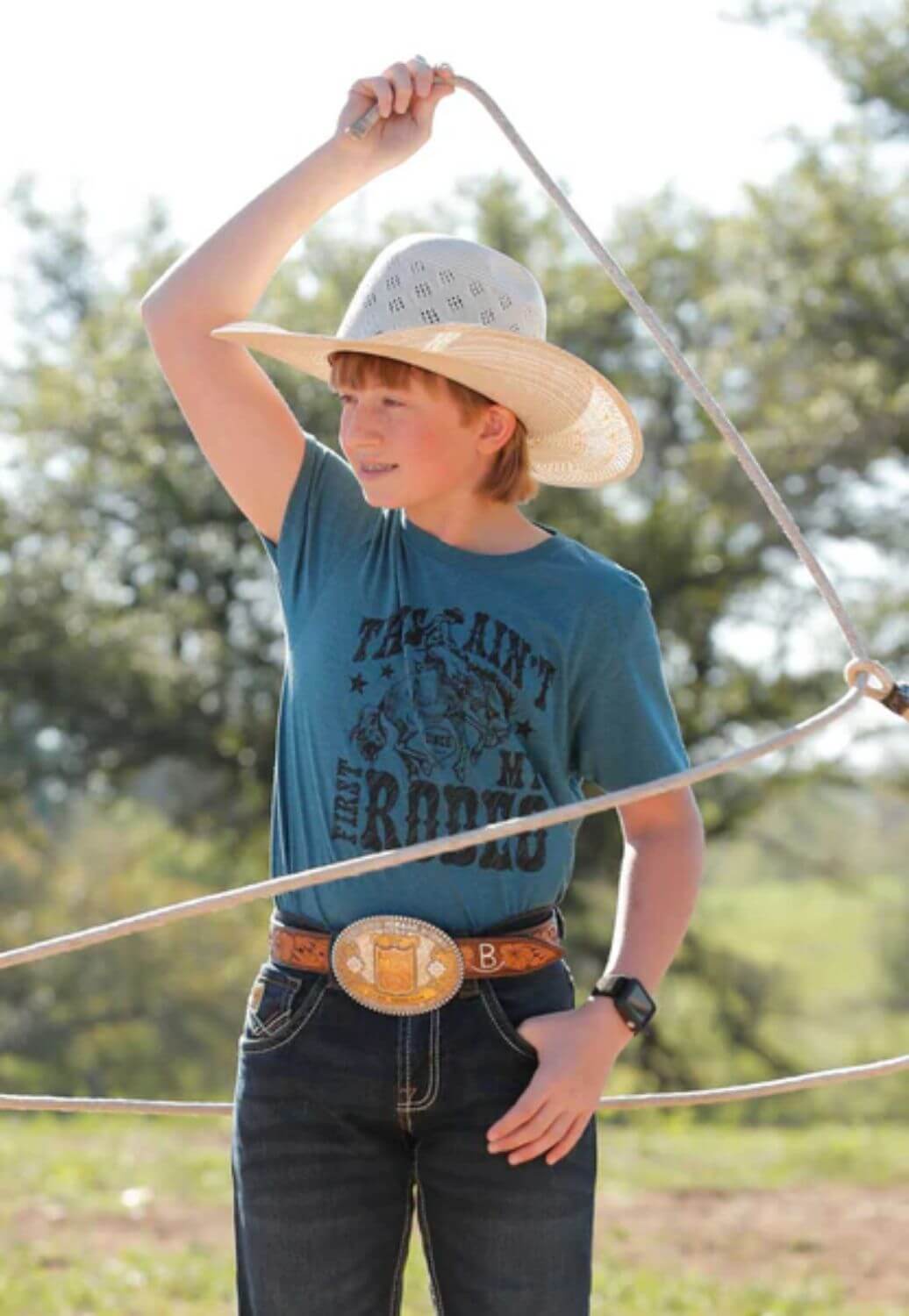 Cinch Boys First Rodeo T-Shirt