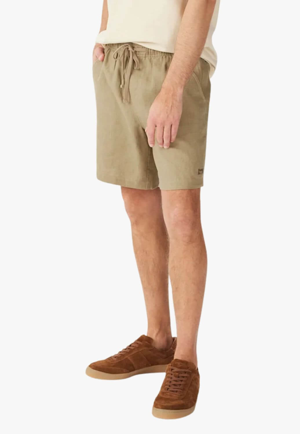R.M Williams Mens Rugby Linen Short