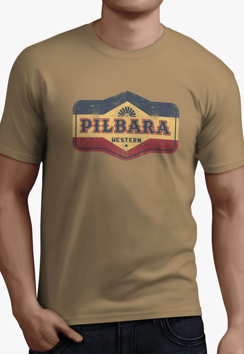 Pilbara Mens Oil Can T-Shirt