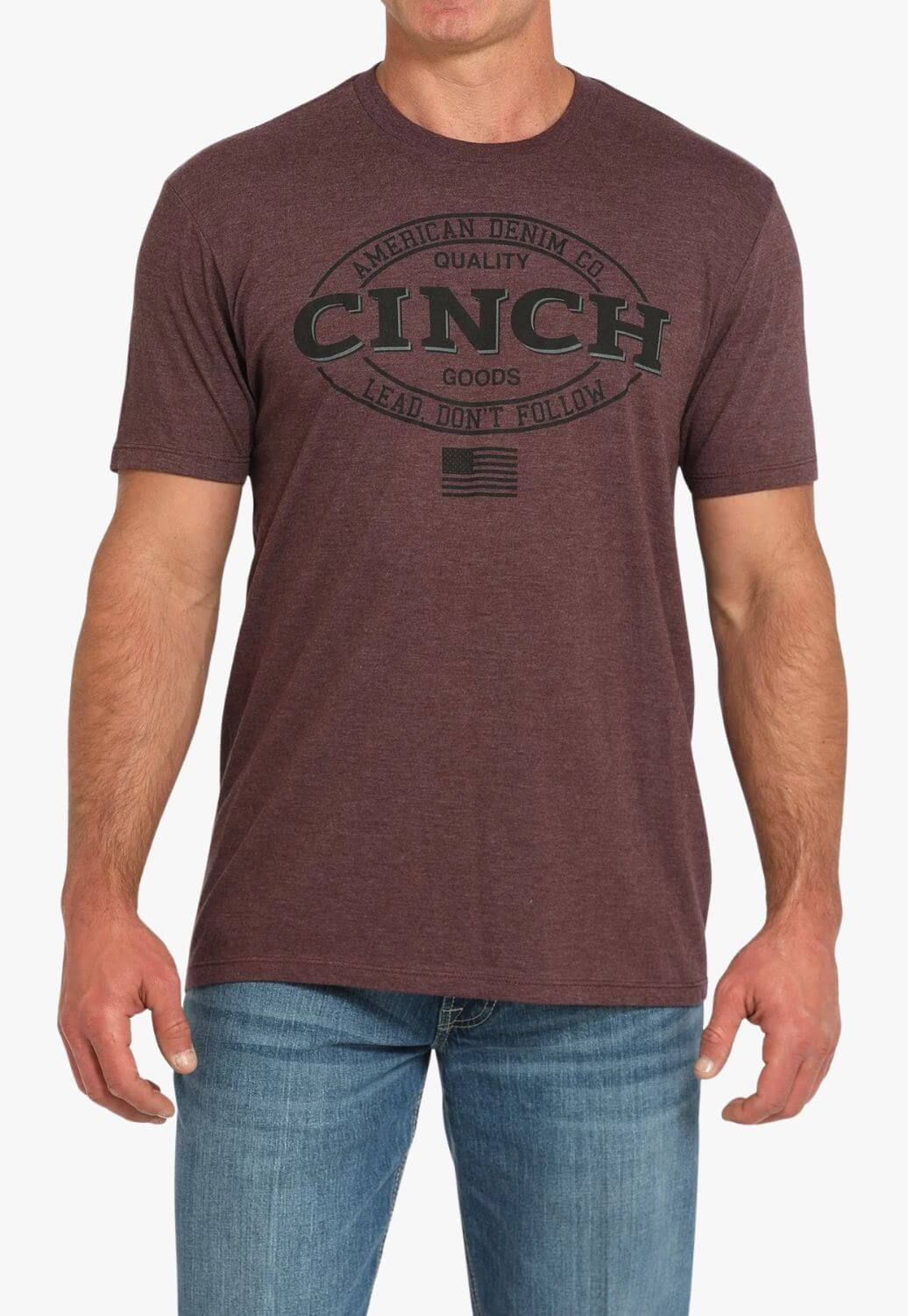 Cinch Mens Lead Dont Follow T-Shirt
