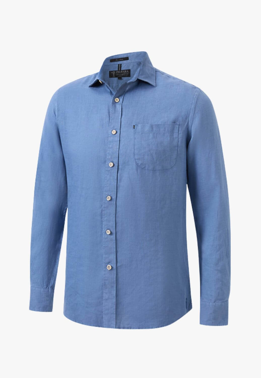 Pilbara Mens Linen Long Sleeve Shirt