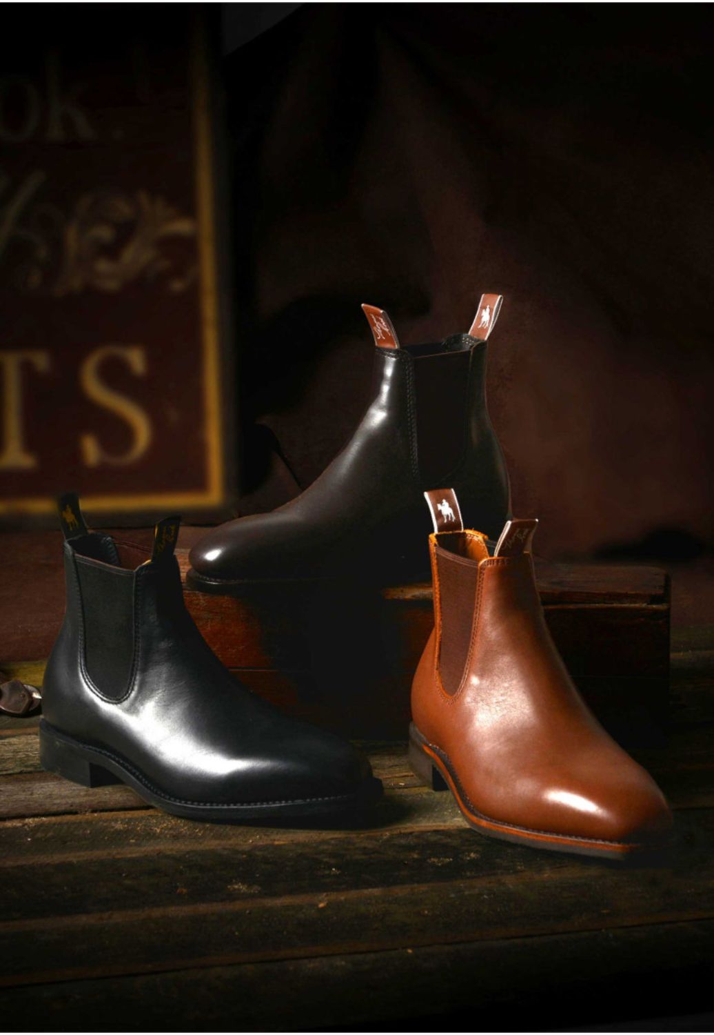 Thomas Cook Mens Trentham Cushion Tech Dress Boot